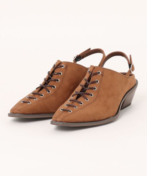 PAGEBOY（ページボーイ）の「ウエスタンミュール（パンプス・レディース・ブラック/ブラウン・MEDIUM/LARGE）」の10枚目の写真