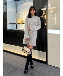 Wool-Blend Cable Knit Set