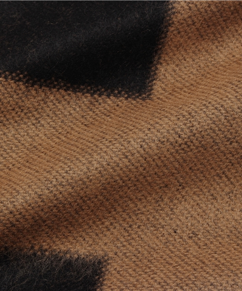 WHO'S WHO gallery（フーズフーギャラリー）の「【CORNILLON】パネルストール（マフラー・レディース・ブラック/ブラウン/ネイビー・FREE）」の7枚目の写真