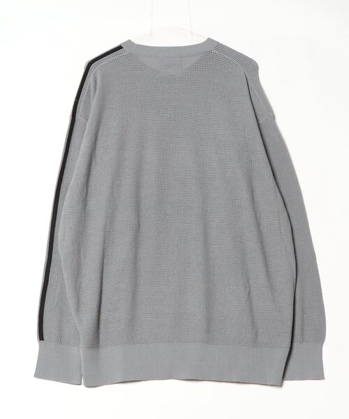 Y-3(ワイスリー)の「U GFX KNIT CREW(ニット/セーター・メンズ・グレー・LARGE/MEDIUM/SMALL/X-SMALL/XX-SMALL/XX-LARGE/X-LARGE)」の2枚目の写真