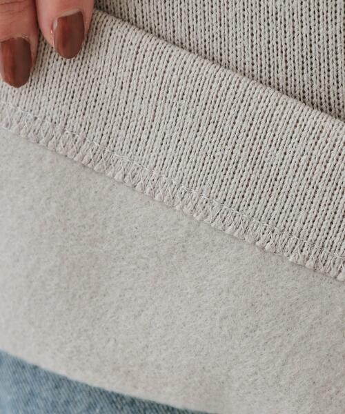 SHOO・LA・RUE（シューラルー）の「◆【S-LL】大人カジュアルに オフネックニットソー（Tシャツ/カットソー・レディース・グレー/ブラック/ブルーグリーン/ボルドー・01/02/03/04）」の14枚目の写真