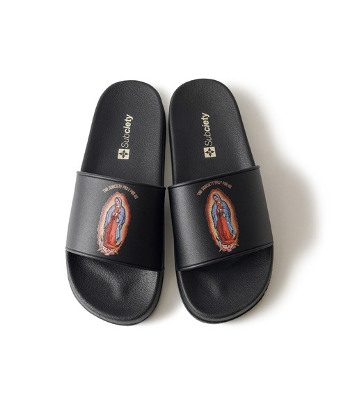 Subciety(サブサエティ)の「Shower sandals(サンダル・メンズ・ブラック・29cm/27cm/25㎝)」の7枚目の写真