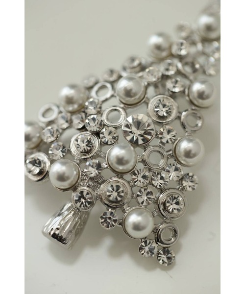 cawaii（カワイイ）の「ハッピーホリデーを彩るクリスマスツリーブローチ（ブローチ/コサージュ・レディース・ゴールド/シルバー・FREE）」の6枚目の写真