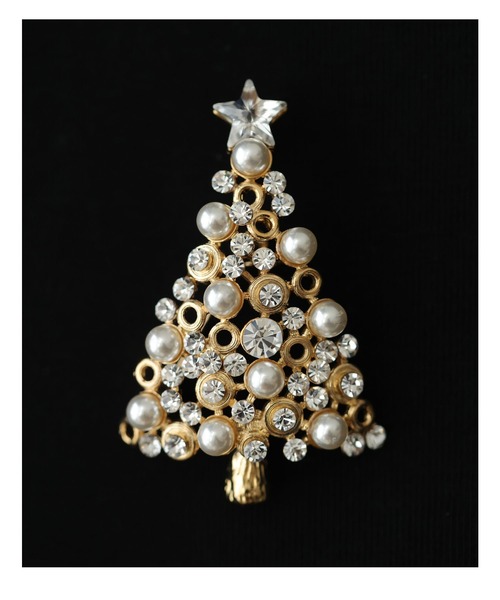 cawaii（カワイイ）の「ハッピーホリデーを彩るクリスマスツリーブローチ（ブローチ/コサージュ・レディース・ゴールド/シルバー・FREE）」の9枚目の写真
