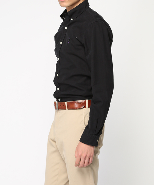 POLO RALPH LAUREN（ポロ ラルフ ローレン）の「スリム コットン オックスフォード シャツ（シャツ/ブラウス・メンズ・ネイビー/オレンジ/ブラック/グレー・XX-LARGE/X-LARGE/MEDIUM/LARGE/SMALL/X-SMALL）」の6枚目の写真