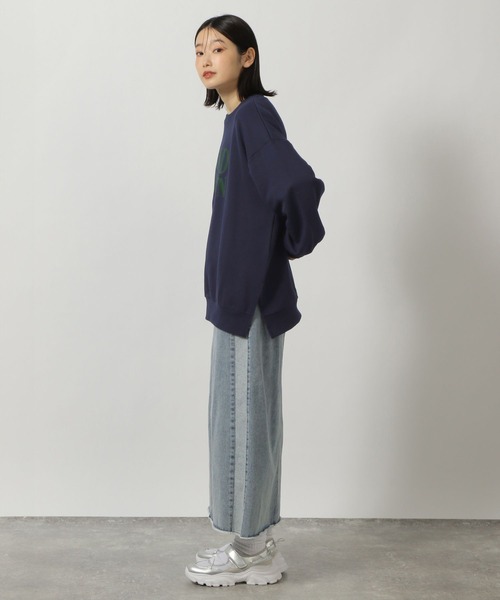 LAKOLE(ラコレ)の「サイドラインデニムスカート / 290711(デニムスカート・レディース・ライトブルー/ブラック/インディゴブルー・SMALL/LARGE/MEDIUM)」の21枚目の写真