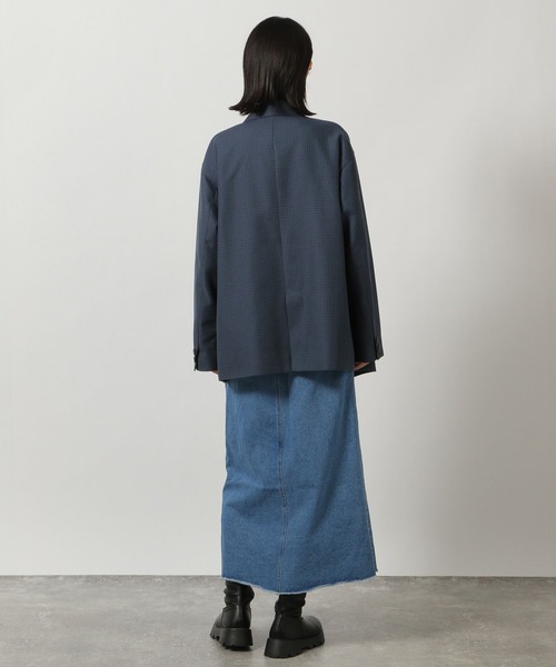 LAKOLE(ラコレ)の「サイドラインデニムスカート / 290711(デニムスカート・レディース・ライトブルー/ブラック/インディゴブルー・SMALL/LARGE/MEDIUM)」の17枚目の写真