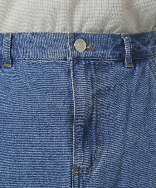 LAKOLE(ラコレ)の「サイドラインデニムスカート / 290711(デニムスカート・レディース・ライトブルー/ブラック/インディゴブルー・SMALL/LARGE/MEDIUM)」の8枚目の写真