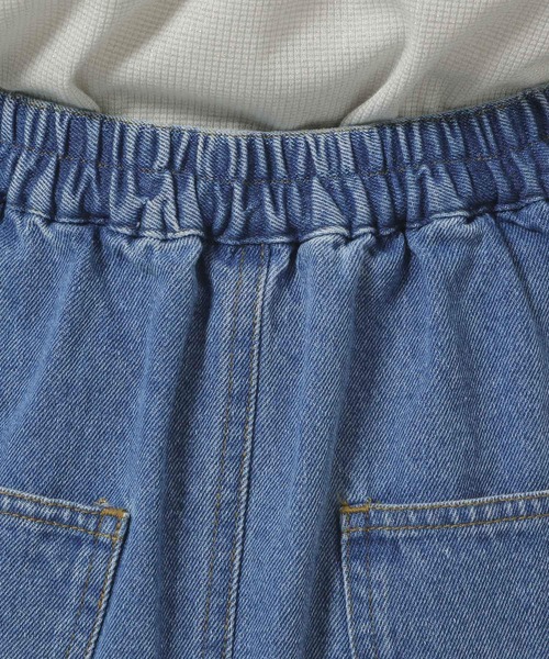 LAKOLE(ラコレ)の「サイドラインデニムスカート / 290711(デニムスカート・レディース・ライトブルー/ブラック/インディゴブルー・SMALL/LARGE/MEDIUM)」の11枚目の写真