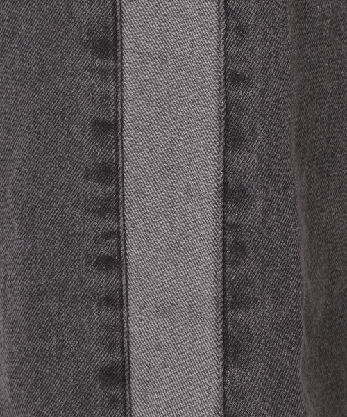 LAKOLE(ラコレ)の「サイドラインデニムスカート / 290711(デニムスカート・レディース・ライトブルー/ブラック/インディゴブルー・SMALL/LARGE/MEDIUM)」の4枚目の写真