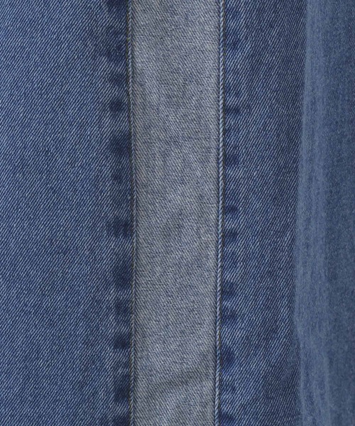 LAKOLE(ラコレ)の「サイドラインデニムスカート / 290711(デニムスカート・レディース・ライトブルー/ブラック/インディゴブルー・SMALL/LARGE/MEDIUM)」の6枚目の写真