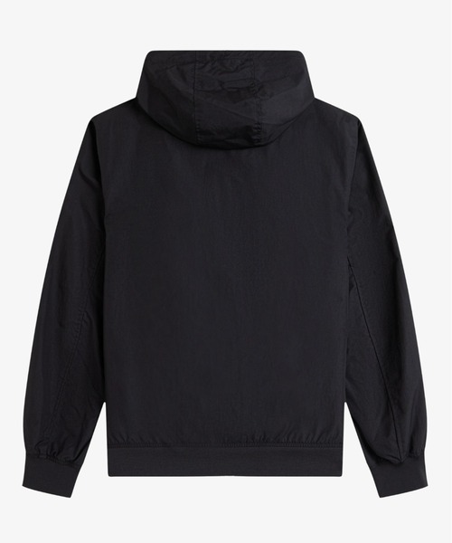FRED PERRY(フレッドペリー)の「The Hooded Brentham Jacket/フーデットブレンサムジャケット(ブルゾン・メンズ・ブラック/サンドグレー・M/L)」の9枚目の写真