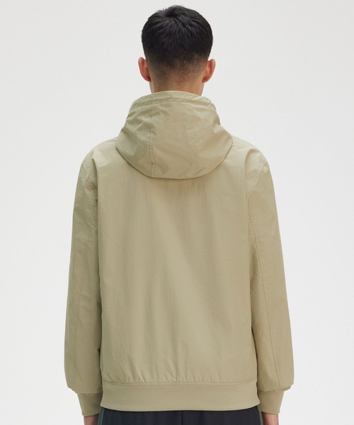 FRED PERRY(フレッドペリー)の「The Hooded Brentham Jacket/フーデットブレンサムジャケット(ブルゾン・メンズ・ブラック/サンドグレー・M/L)」の15枚目の写真