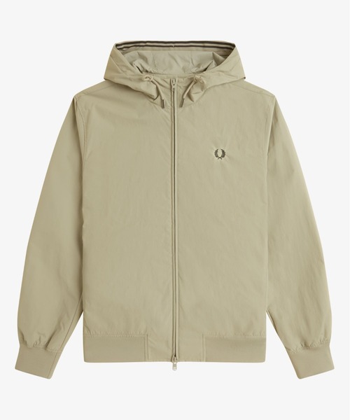 フレッドペリーsサイズ　The Brentham Jacket M6006 - Black / White | The Fred Perry Shirt | Men's Short
