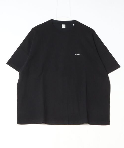 ORCIVAL（オーシバル）の「ORCIVAL/オーシバル　エンブロイダリーショートスリーブTEE　EMBROIDERY SHORT SLEEVE T-SHIRT　OR-C0419 MIT（メンズ）（Tシャツ/カットソー・レディース・ブラック/サックスブルー/オフホワイト/ピンク・4/5）」の15枚目の写真
