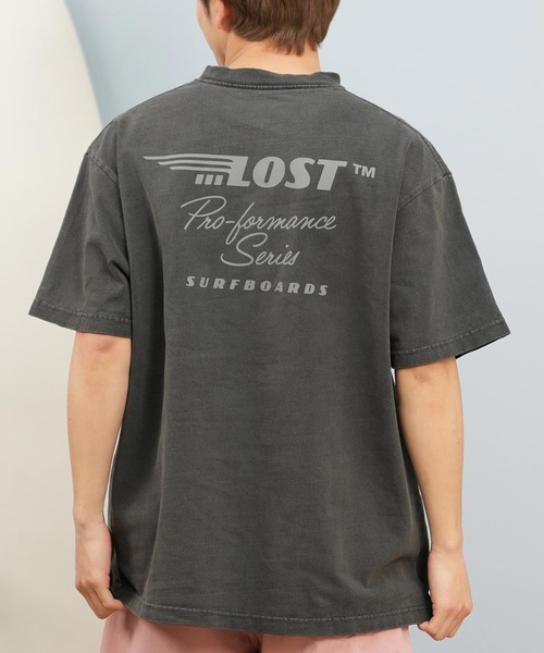 LOST tシャツ ムラサキスポーツ限定】LOST ロスト メンズ Tシャツ 半袖 バック