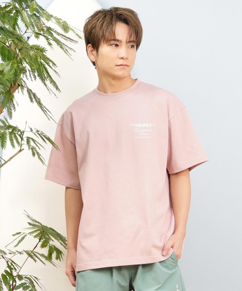 セール】lost/ロスト 半袖Tシャツ/半袖Tee バックプリント ユニ