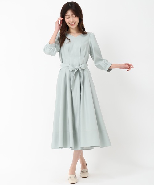 MISCH MASCH(ミッシュマッシュ)の「ポリデニムワンピース(ワンピース・レディース・ブルー/グリーン/ネイビー・M/S)」の9枚目の写真