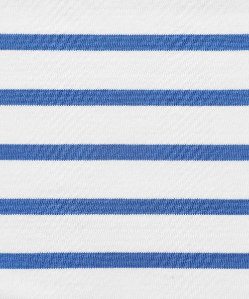 n'OrLABEL（ノアールレーベル）の「『ボーダーバスクロンT』（Tシャツ/カットソー・レディース・グリーン/ブラック/ベージュ/ブルー・2/1）」の15枚目の写真