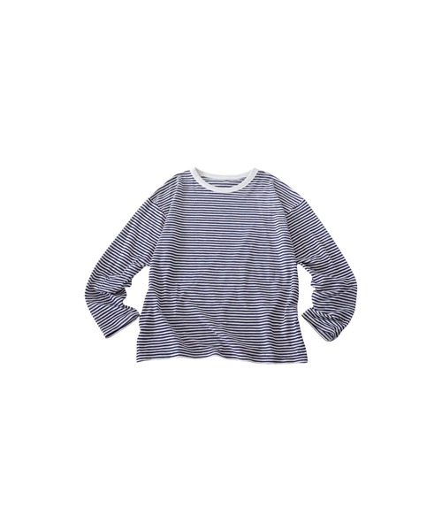 antiqua(アンティカ)の「ボーダーロンT(Tシャツ/カットソー・レディース・ネイビー/グリーン/ブラック・ONESIZE)」の19枚目の写真