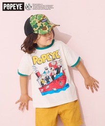 【POPEYE(TM)】別注 プリントリンガーTee