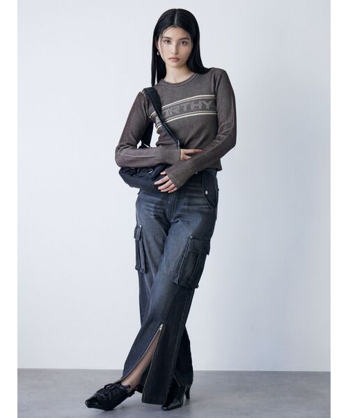 MURUA(ムルーア)の「【WEB限定】メニーポケットショルダーバッグ(ショルダーバッグ・レディース・カーキ/ブラック・FREE)」の9枚目の写真