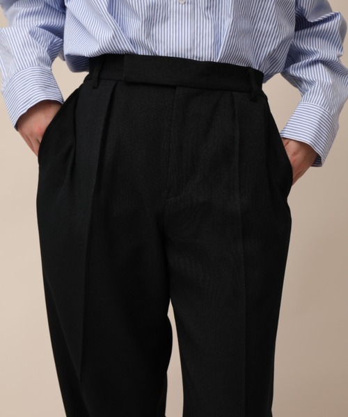 aimoha（アイモハ）の「タックスラックス（スラックス・メンズ・ブラック/ライトグレー/ダークネイビー・マルチサイズ）」の10枚目の写真