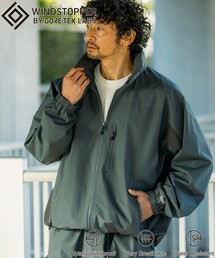 ＋phenix GORE-TEX STAND ZIP BLOUSON/別注 撥水 91749124b_b_48_215.jpg