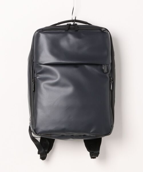 ACE GENE（エースジーン）の「【ace. GENE/エースジーン】 ガジェタブルWR2 スクエアリュック 14L（バックパック/リュック・メンズ・ブラック/ネイビー・FREE）」の8枚目の写真