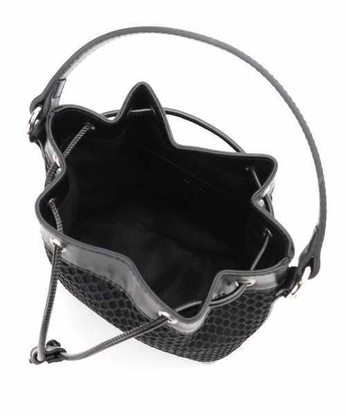 LE TALON（ルタロン）の「LE TALON mesh bag（ハンドバッグ・レディース・ブラック/キャメル・FREE）」の12枚目の写真