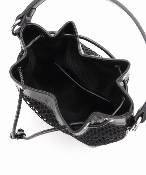 LE TALON（ルタロン）の「LE TALON mesh bag（ハンドバッグ・レディース・ブラック/キャメル・FREE）」の13枚目の写真