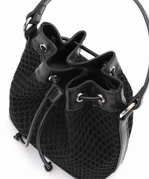 LE TALON（ルタロン）の「LE TALON mesh bag（ハンドバッグ・レディース・ブラック/キャメル・FREE）」の14枚目の写真