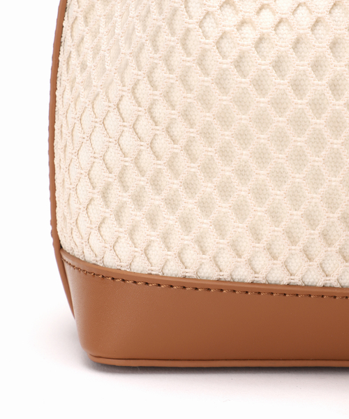 LE TALON（ルタロン）の「LE TALON mesh bag（ハンドバッグ・レディース・ブラック/キャメル・FREE）」の21枚目の写真