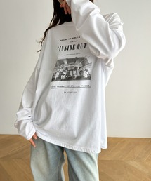 CANAL JEAN（キャナルジーン）の「El mar　INSIDE OUTロングTシャツ（Tシャツ/カットソー・レディース）」