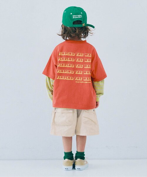 p.premier(ピードットプルミエ)の「【ジュニア対応】立体ポケットワークショーツ(その他パンツ・キッズ・チャコール/カーキ/アイボリー/ブルー・140/130/120/110/100/90/80)」の13枚目の写真