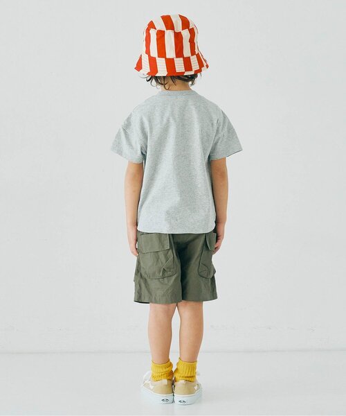 p.premier(ピードットプルミエ)の「【ジュニア対応】立体ポケットワークショーツ(その他パンツ・キッズ・チャコール/カーキ/アイボリー/ブルー・140/130/120/110/100/90/80)」の15枚目の写真