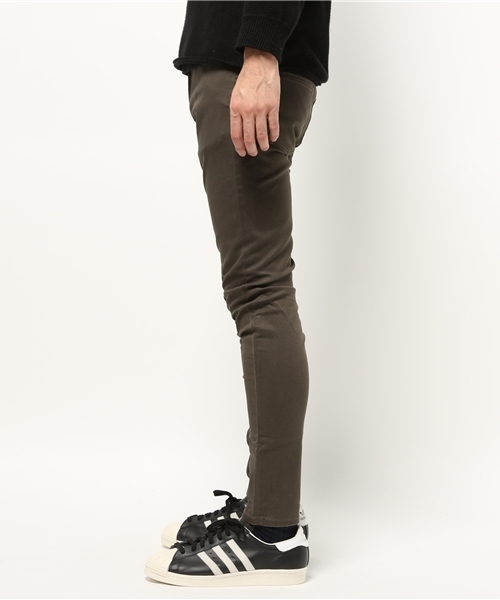 OUTLET（アウトレット）の「【Ciaopanic】ストレッチW/Fチノスーパースキニーパンツ（その他パンツ・メンズ・グレー・SMALL/MEDIUM）」の2枚目の写真