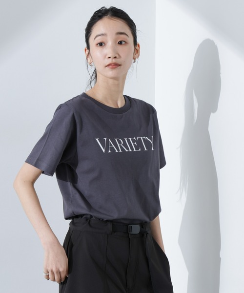 ロゴプリントTシャツ（Tシャツ/カットソー）｜NANO universe