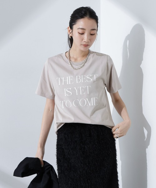 ロゴプリントTシャツ（Tシャツ/カットソー）｜NANO universe