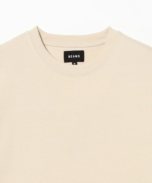 BEAMS（ビームス）の「BEAMS / サイドポケット ルーズTシャツ（Tシャツ/カットソー・メンズ・ブラック/オリーブ/ホワイト/ナチュラル・S/M/L/XL）」の15枚目の写真