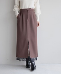 Andemiu | レースカサネIラインスカート325585(スカート)