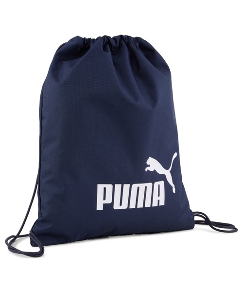 PUMA(プーマ)の「PUMA プーマ ユニセックス プーマ フェーズ ジムサック 14L(ボストンバッグ・メンズ・ブラック/ネイビー・フリー)」の2枚目の写真