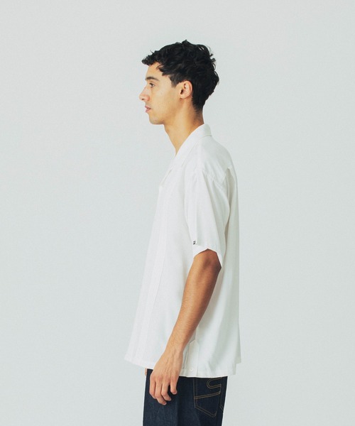 SILAS（サイラス）の「EMBROIDERY S/S SHIRT（シャツ/ブラウス・メンズ・ブラック/ホワイト・M/L）」の6枚目の写真