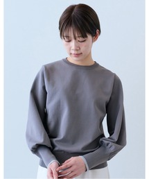 IEDIT | IEDIT バウンシー素材のふんわり袖ニットプルオーバー(ニット/セーター)