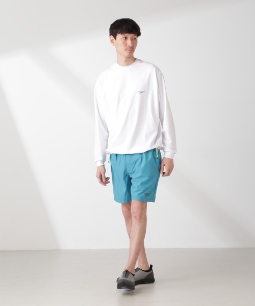 Speedo(スピード）ニュートラルワークス別注ラッシュコードT Mサイズ セール】speedo/別注 Rush Cord S/S T（ラッシュガード