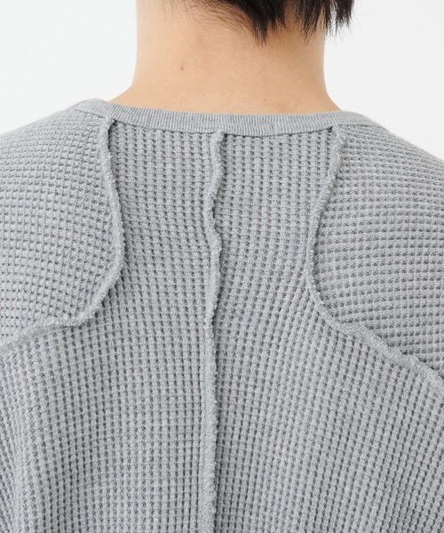 WAFFLE THERMAL LONG SLEEVE T-SHIRT（Tシャツ/カットソー）｜NVRFRGT
