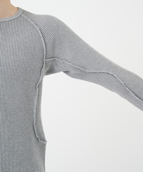 NVRFRGT カットソー セール】WAFFLE THERMAL LONG SLEEVE T-SHIRT（Tシャツ/カットソー