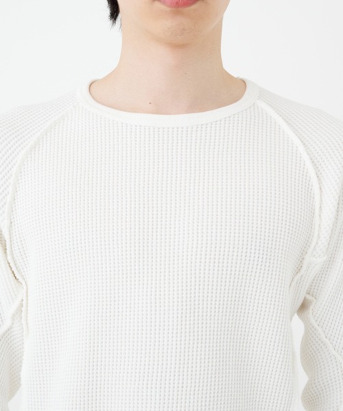 WAFFLE THERMAL LONG SLEEVE T-SHIRT（Tシャツ/カットソー）｜NVRFRGT