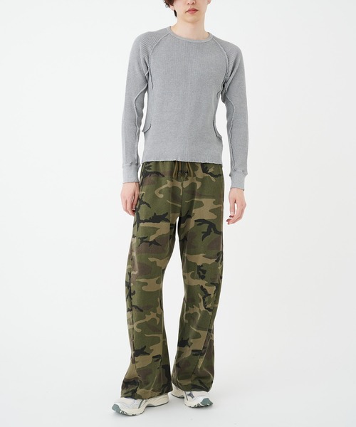 セール】WAFFLE THERMAL LONG SLEEVE T-SHIRT（Tシャツ/カットソー