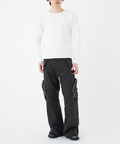 NVRFRGT Waffle Thermal Long Sleeve Tシャツ３ WAFFLE THERMAL LONG SLEEVE T-SHIRT（Tシャツ/カットソー）｜NVRFRGT